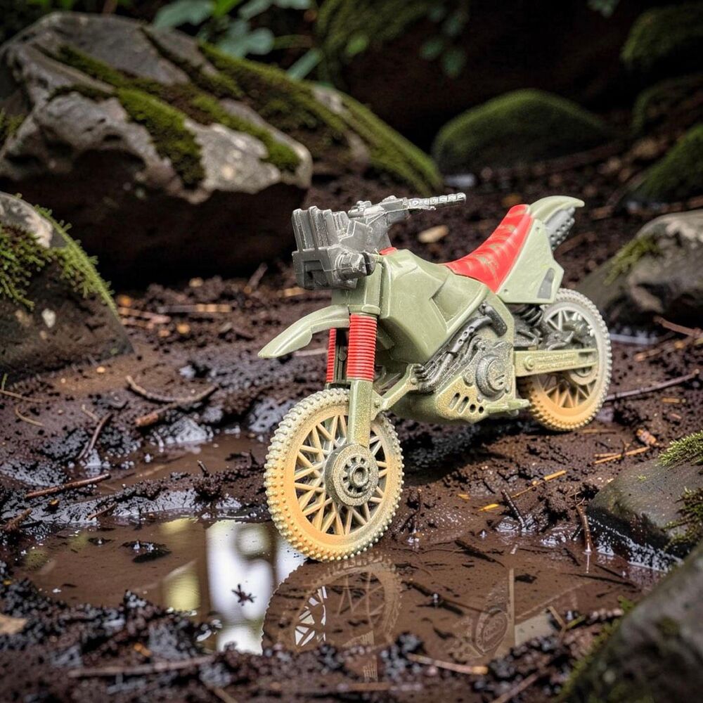 1997 Kenner Jurassic Park: The Lost World Dino-Snare Dirtbike A67